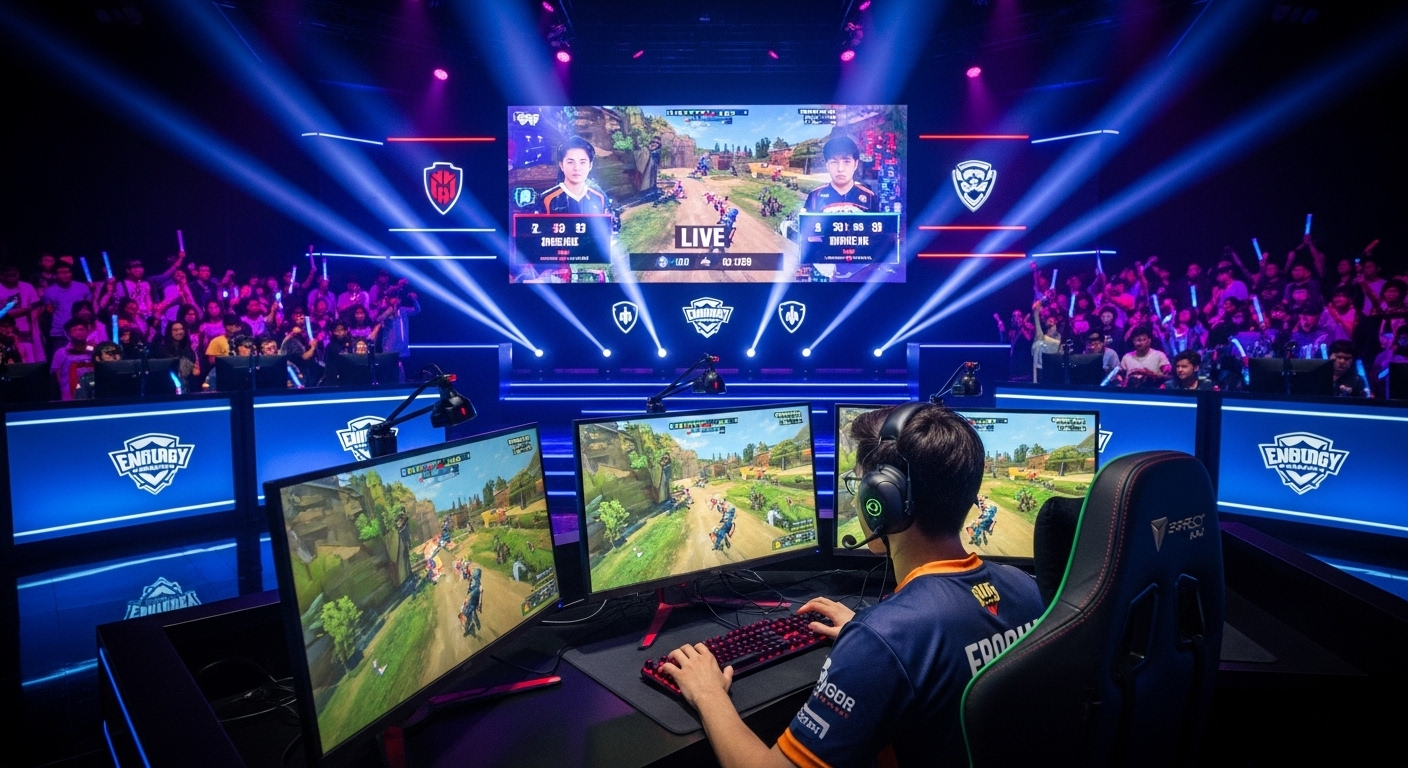 The Rise of Esports: From Basement Battles to Global Arenas